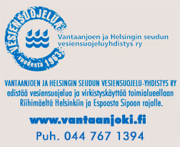 Vantaanjoen ja Helsingin Seudun Vesiensuojeluyhdistys ry logo